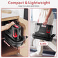 Carpet Cleaner, MUJERBAY 15Kpa Portable Spot and Stain Cleaner, Easy Move with Handle, 1.5-inch Deep Cleaning Machine for Couch, Stairs, Car and Pet Messes. Red